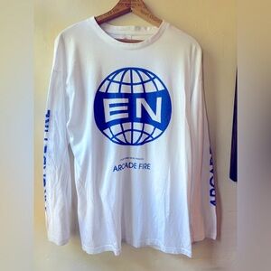 ARCADE FIRE Everything Now Presents Album Tour Concert Shirt